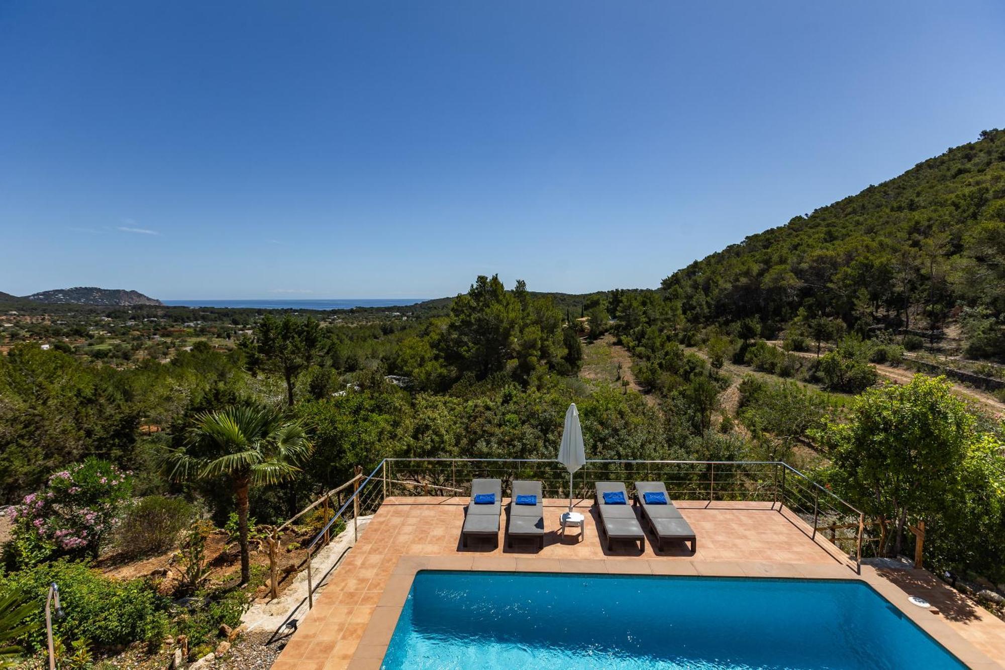 Charming Villa With Pool, Can Toni Mateu. 圣卡洛斯 外观 照片
