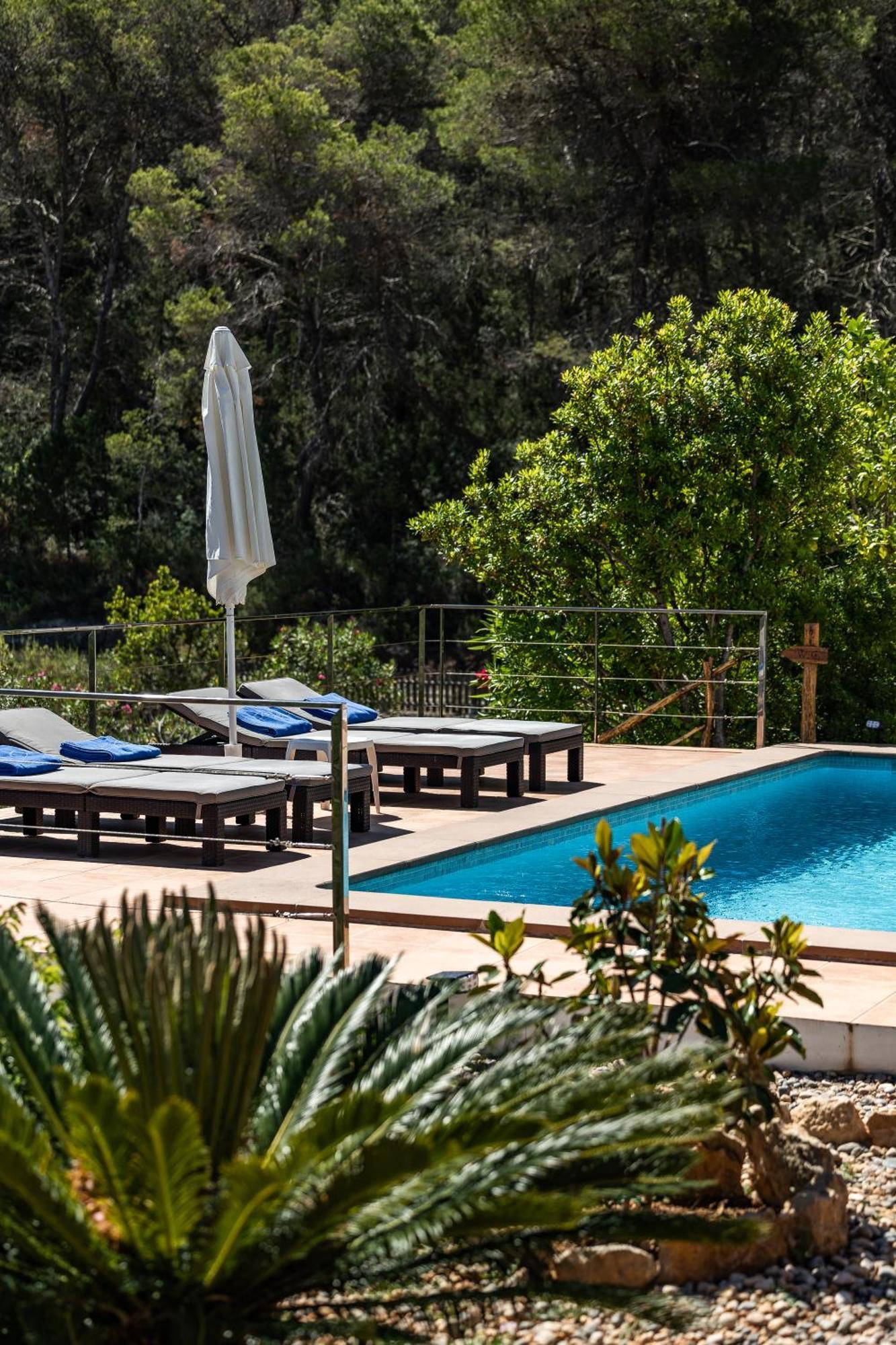 Charming Villa With Pool, Can Toni Mateu. 圣卡洛斯 外观 照片