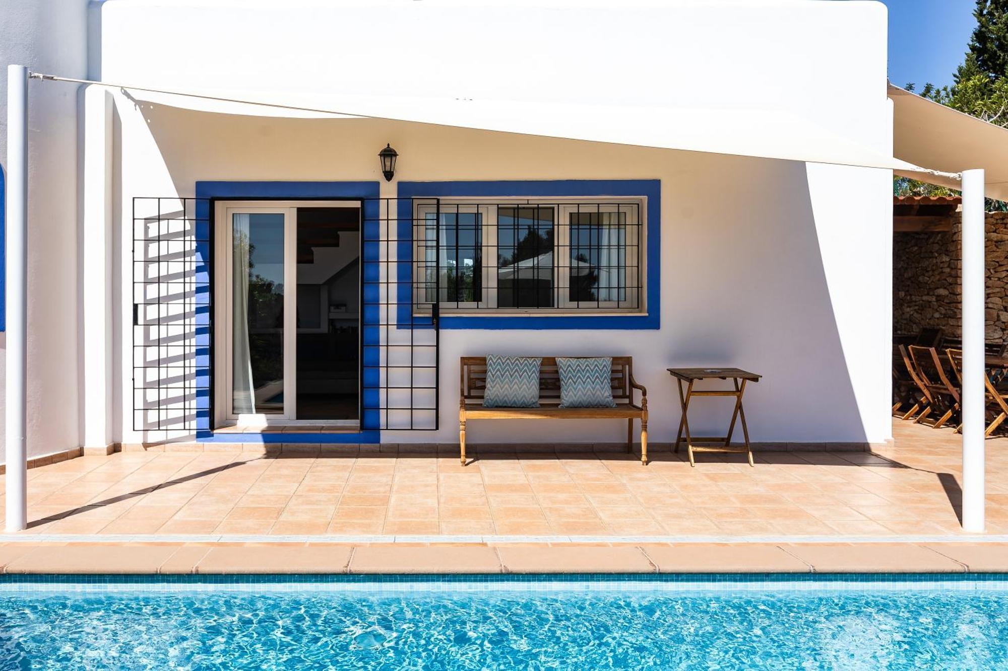 Charming Villa With Pool, Can Toni Mateu. 圣卡洛斯 外观 照片